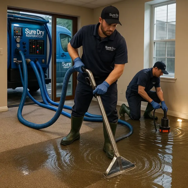 Water Extraction and Removal process in Gordon County, GA